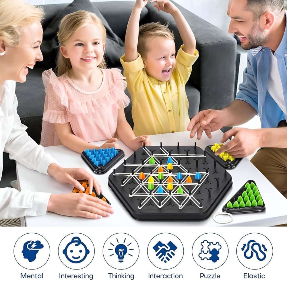 Shipra Play House Triangle Chess Triggle